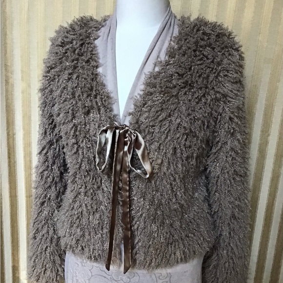 Max Studio Jackets & Blazers - Max Studio Dressy Shorty Teddy Jacket